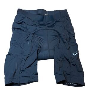 Baleaf Mens Padded Cycling Shorts Black 3D Chamois Bike Shorts Small aai070 NWT